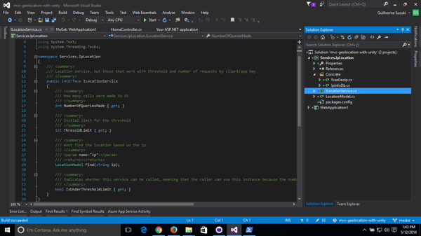 The main character and its doubles