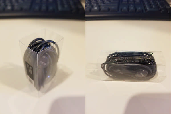 High-end AKG earbuds included in the box