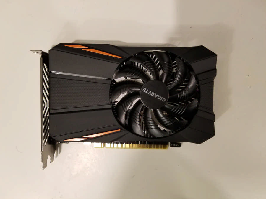 GIGABYTE GTX 1050 Ti (UEFI compatible)