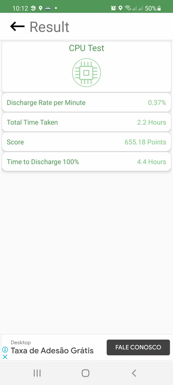 Battery Benchmark - CPU - 1