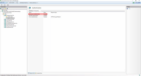 Anonymous Authentication for the Bonobo Git Server Application