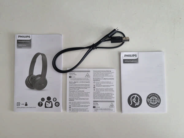 USB Cable and Paperwork